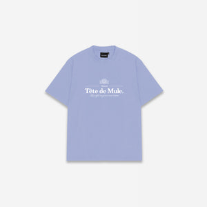 Maison Logo Tee - Azuurblauw