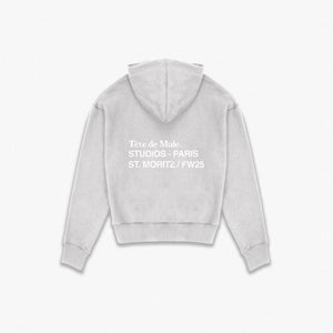Studios Zip Hoodie - Light Gray